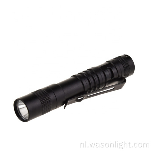 Amazon Hot Sale 3W Clip op Ultra Bright AAA EDC Promotie Tactische compacte waterdichte arts verpleegkundige Pen LED Torch Light